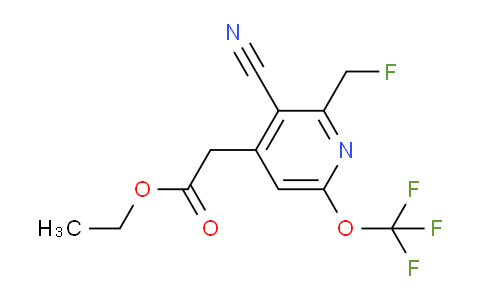 AM167026 | 1804310-02-8 | Ethyl 3-cyano-2-(fluoromethyl)-6-(trifluoromethoxy)pyridine-4-acetate