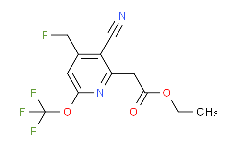 AM167030 | 1803665-61-3 | Ethyl 3-cyano-4-(fluoromethyl)-6-(trifluoromethoxy)pyridine-2-acetate