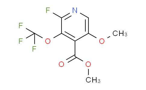 Methyl 2-fluoro-5-methoxy-3-(trifluoromethoxy)pyridine-4-carboxylate
