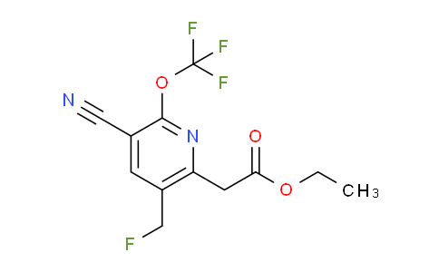 AM167034 | 1804310-14-2 | Ethyl 3-cyano-5-(fluoromethyl)-2-(trifluoromethoxy)pyridine-6-acetate