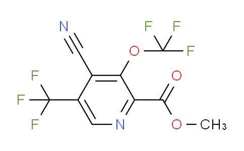 AM167039 | 1804450-86-9 | Methyl 4-cyano-3-(trifluoromethoxy)-5-(trifluoromethyl)pyridine-2-carboxylate