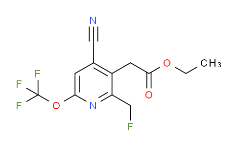 AM167040 | 1804779-62-1 | Ethyl 4-cyano-2-(fluoromethyl)-6-(trifluoromethoxy)pyridine-3-acetate