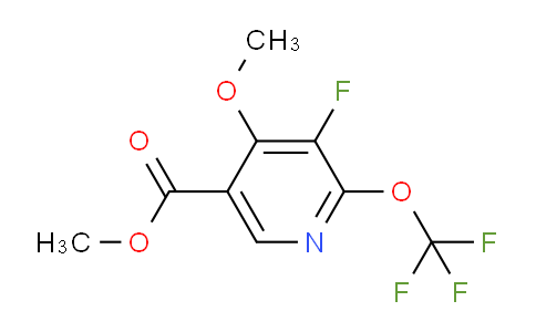 AM167043 | 1803939-69-6 | Methyl 3-fluoro-4-methoxy-2-(trifluoromethoxy)pyridine-5-carboxylate