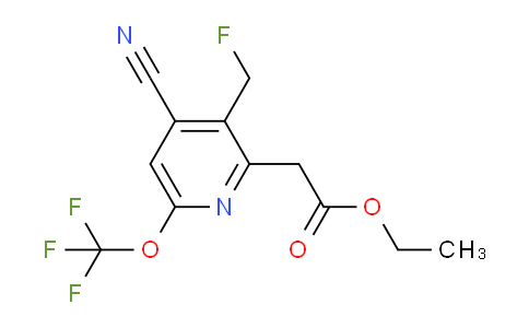 AM167044 | 1804779-64-3 | Ethyl 4-cyano-3-(fluoromethyl)-6-(trifluoromethoxy)pyridine-2-acetate