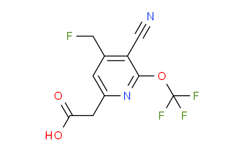 AM167053 | 1804806-48-1 | 3-Cyano-4-(fluoromethyl)-2-(trifluoromethoxy)pyridine-6-acetic acid