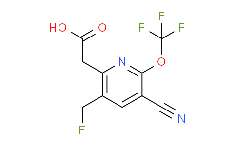 AM167056 | 1806076-46-9 | 3-Cyano-5-(fluoromethyl)-2-(trifluoromethoxy)pyridine-6-acetic acid