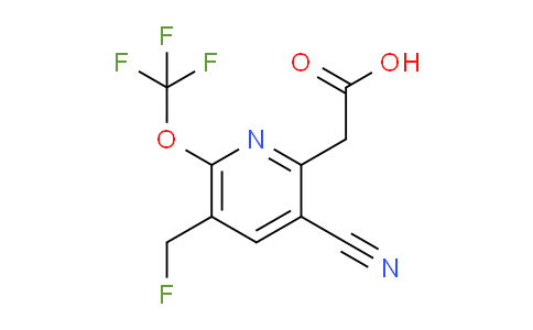 AM167058 | 1804659-57-1 | 3-Cyano-5-(fluoromethyl)-6-(trifluoromethoxy)pyridine-2-acetic acid