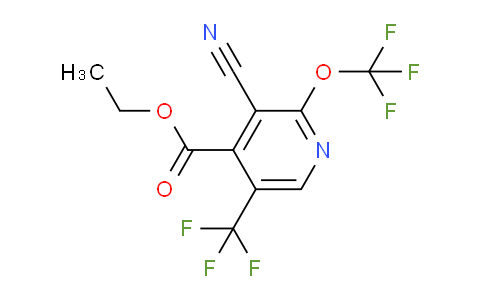 AM167063 | 1804780-01-5 | Ethyl 3-cyano-2-(trifluoromethoxy)-5-(trifluoromethyl)pyridine-4-carboxylate