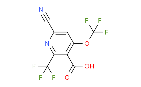 AM167070 | 1804296-81-8 | 6-Cyano-4-(trifluoromethoxy)-2-(trifluoromethyl)pyridine-3-carboxylic acid