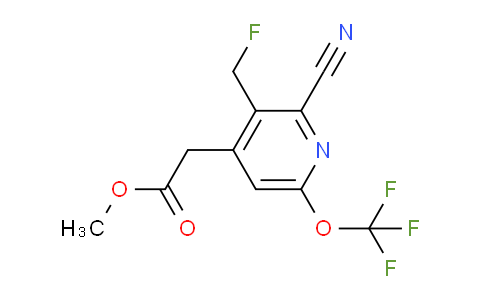 AM167079 | 1804659-72-0 | Methyl 2-cyano-3-(fluoromethyl)-6-(trifluoromethoxy)pyridine-4-acetate