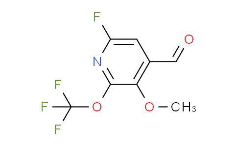 AM167085 | 1806262-26-9 | 6-Fluoro-3-methoxy-2-(trifluoromethoxy)pyridine-4-carboxaldehyde