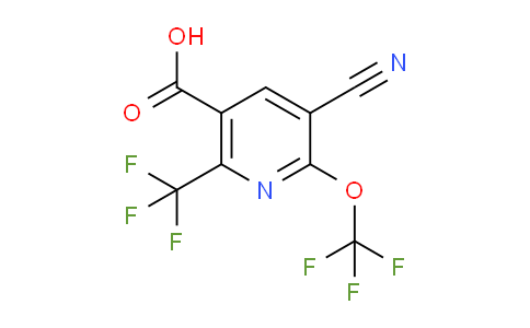 AM167086 | 1804735-25-8 | 3-Cyano-2-(trifluoromethoxy)-6-(trifluoromethyl)pyridine-5-carboxylic acid