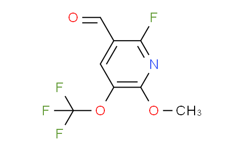 AM167088 | 1806177-06-9 | 2-Fluoro-6-methoxy-5-(trifluoromethoxy)pyridine-3-carboxaldehyde