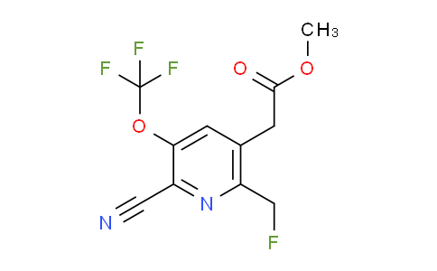 AM167089 | 1804621-44-0 | Methyl 2-cyano-6-(fluoromethyl)-3-(trifluoromethoxy)pyridine-5-acetate