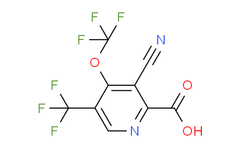 AM167090 | 1804331-57-4 | 3-Cyano-4-(trifluoromethoxy)-5-(trifluoromethyl)pyridine-2-carboxylic acid