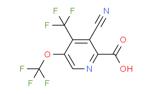 AM167095 | 1805922-83-1 | 3-Cyano-5-(trifluoromethoxy)-4-(trifluoromethyl)pyridine-2-carboxylic acid