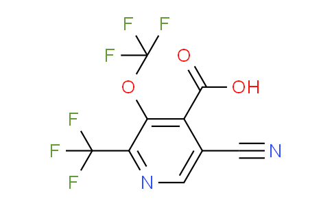 AM167098 | 1804780-96-8 | 5-Cyano-3-(trifluoromethoxy)-2-(trifluoromethyl)pyridine-4-carboxylic acid