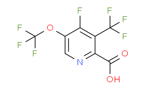 AM167099 | 1803675-78-6 | 4-Fluoro-5-(trifluoromethoxy)-3-(trifluoromethyl)pyridine-2-carboxylic acid