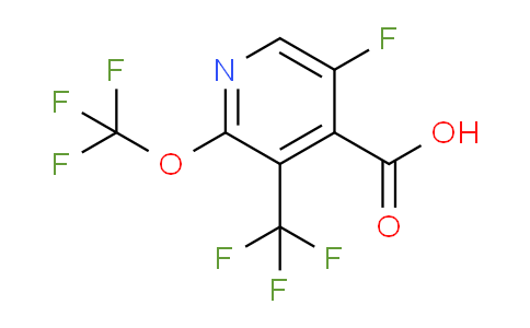 AM167100 | 1803675-82-2 | 5-Fluoro-2-(trifluoromethoxy)-3-(trifluoromethyl)pyridine-4-carboxylic acid