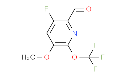 AM167103 | 1803938-96-6 | 3-Fluoro-5-methoxy-6-(trifluoromethoxy)pyridine-2-carboxaldehyde