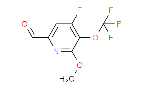 AM167104 | 1804328-20-8 | 4-Fluoro-2-methoxy-3-(trifluoromethoxy)pyridine-6-carboxaldehyde