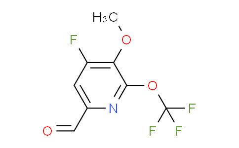 AM167106 | 1804328-22-0 | 4-Fluoro-3-methoxy-2-(trifluoromethoxy)pyridine-6-carboxaldehyde