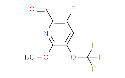 AM167109 | 1804304-96-8 | 5-Fluoro-2-methoxy-3-(trifluoromethoxy)pyridine-6-carboxaldehyde