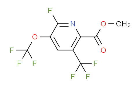 AM167110 | 1806156-48-8 | Methyl 2-fluoro-3-(trifluoromethoxy)-5-(trifluoromethyl)pyridine-6-carboxylate