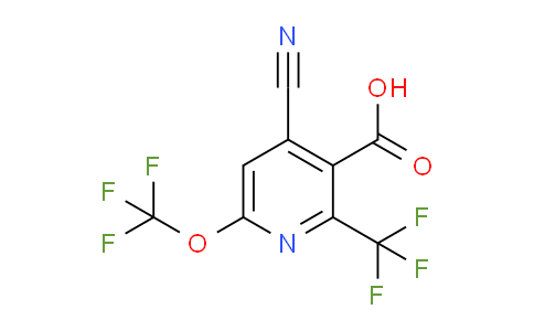 AM167113 | 1804312-94-4 | 4-Cyano-6-(trifluoromethoxy)-2-(trifluoromethyl)pyridine-3-carboxylic acid