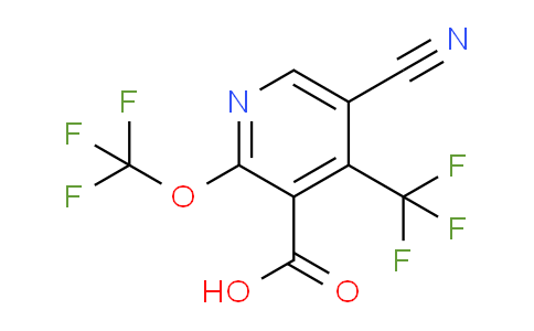 AM167118 | 1804735-31-6 | 5-Cyano-2-(trifluoromethoxy)-4-(trifluoromethyl)pyridine-3-carboxylic acid