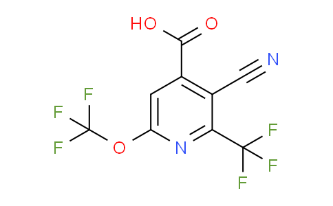 AM167120 | 1804313-02-7 | 3-Cyano-6-(trifluoromethoxy)-2-(trifluoromethyl)pyridine-4-carboxylic acid