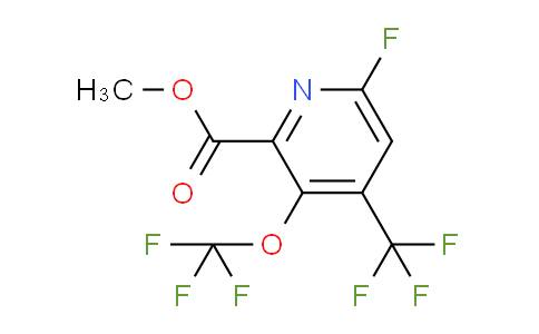 AM167121 | 1806722-18-8 | Methyl 6-fluoro-3-(trifluoromethoxy)-4-(trifluoromethyl)pyridine-2-carboxylate