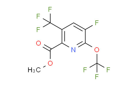 AM167123 | 1804767-73-4 | Methyl 3-fluoro-2-(trifluoromethoxy)-5-(trifluoromethyl)pyridine-6-carboxylate