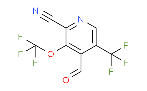 AM167133 | 1804734-68-6 | 2-Cyano-3-(trifluoromethoxy)-5-(trifluoromethyl)pyridine-4-carboxaldehyde