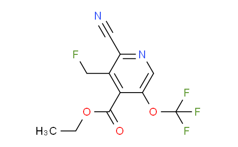 AM167134 | 1804806-27-6 | Ethyl 2-cyano-3-(fluoromethyl)-5-(trifluoromethoxy)pyridine-4-carboxylate