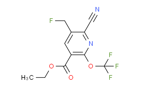 AM167136 | 1804320-42-0 | Ethyl 2-cyano-3-(fluoromethyl)-6-(trifluoromethoxy)pyridine-5-carboxylate