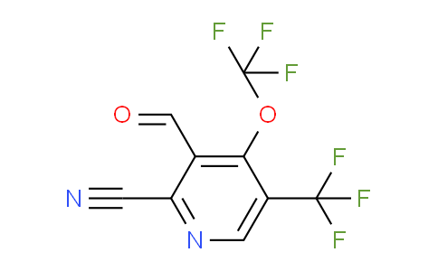 AM167137 | 1804780-46-8 | 2-Cyano-4-(trifluoromethoxy)-5-(trifluoromethyl)pyridine-3-carboxaldehyde