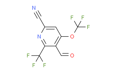 AM167138 | 1804450-22-3 | 6-Cyano-4-(trifluoromethoxy)-2-(trifluoromethyl)pyridine-3-carboxaldehyde