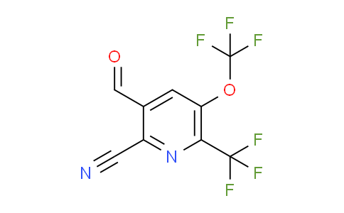 AM167144 | 1804302-51-9 | 2-Cyano-5-(trifluoromethoxy)-6-(trifluoromethyl)pyridine-3-carboxaldehyde