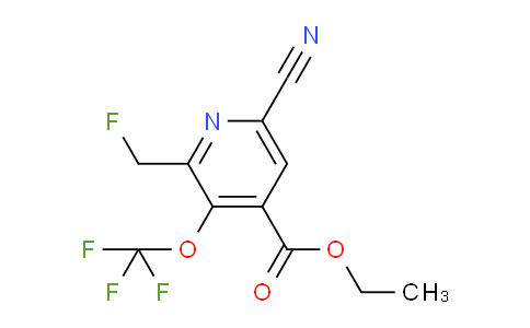 AM167147 | 1804659-09-3 | Ethyl 6-cyano-2-(fluoromethyl)-3-(trifluoromethoxy)pyridine-4-carboxylate