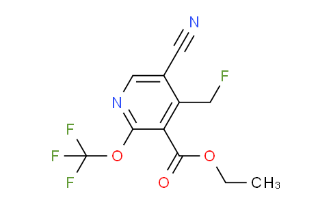 AM167148 | 1806114-07-7 | Ethyl 5-cyano-4-(fluoromethyl)-2-(trifluoromethoxy)pyridine-3-carboxylate