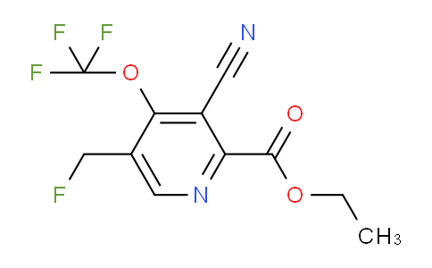 AM167150 | 1804659-14-0 | Ethyl 3-cyano-5-(fluoromethyl)-4-(trifluoromethoxy)pyridine-2-carboxylate