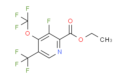 AM167154 | 1804678-94-1 | Ethyl 3-fluoro-4-(trifluoromethoxy)-5-(trifluoromethyl)pyridine-2-carboxylate