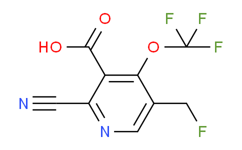 AM167156 | 1803664-82-5 | 2-Cyano-5-(fluoromethyl)-4-(trifluoromethoxy)pyridine-3-carboxylic acid