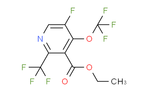 AM167157 | 1806027-93-9 | Ethyl 5-fluoro-4-(trifluoromethoxy)-2-(trifluoromethyl)pyridine-3-carboxylate