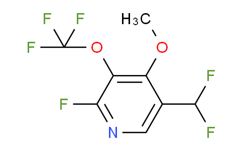 AM167167 | 1806719-19-6 | 5-(Difluoromethyl)-2-fluoro-4-methoxy-3-(trifluoromethoxy)pyridine