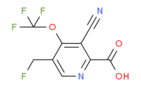 AM167169 | 1803664-97-2 | 3-Cyano-5-(fluoromethyl)-4-(trifluoromethoxy)pyridine-2-carboxylic acid