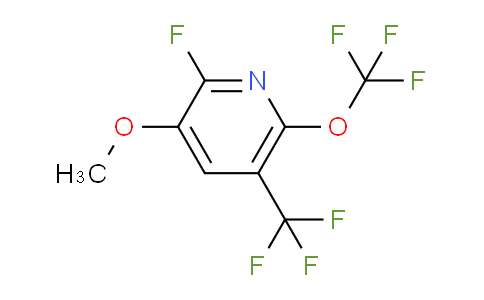 AM167173 | 1806719-23-2 | 2-Fluoro-3-methoxy-6-(trifluoromethoxy)-5-(trifluoromethyl)pyridine