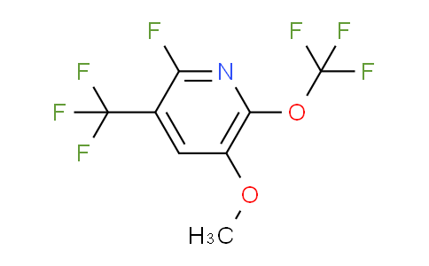 2-Fluoro-5-methoxy-6-(trifluoromethoxy)-3-(trifluoromethyl)pyridine