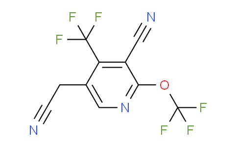 AM167195 | 1805929-17-2 | 3-Cyano-2-(trifluoromethoxy)-4-(trifluoromethyl)pyridine-5-acetonitrile